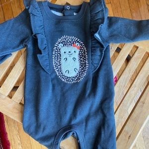 Hedgehog Sweater Romper